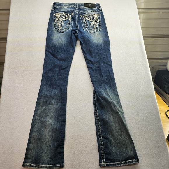 Miss Me Women's Blue Jeans, Size 26, Boot Cut, Style M3115B - Picture 2 of 14
